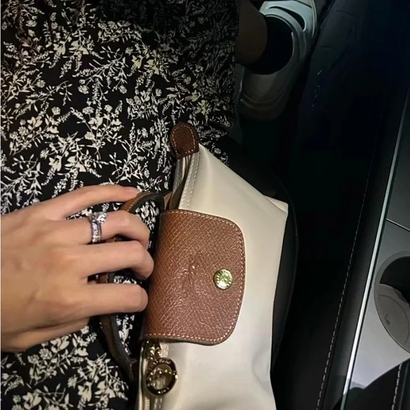 Le Pliage Original Classic Mini Pouch paper color - Picture 2 of 12